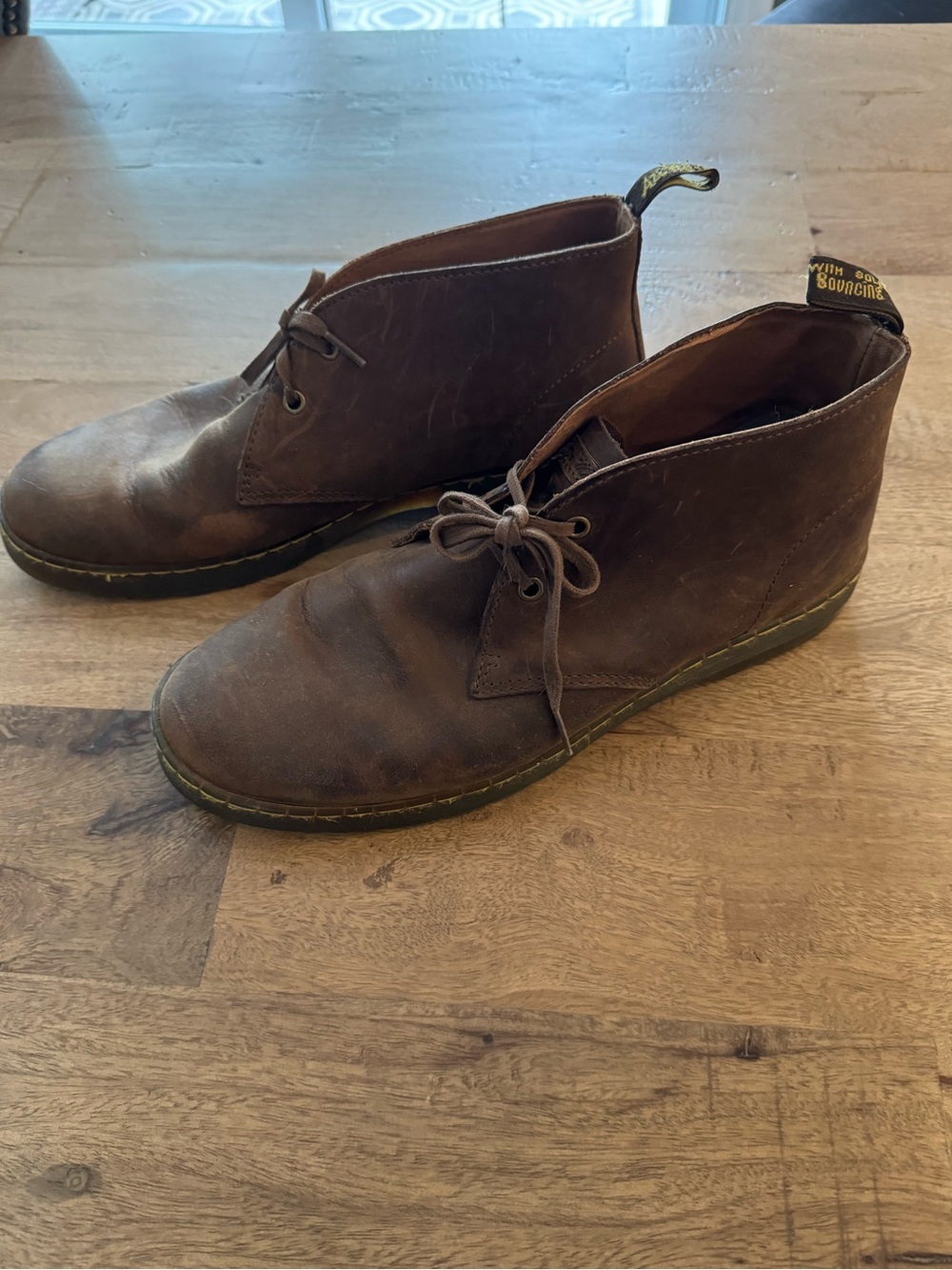 Dr Martens Cabrillo Men 12M Brown Cabrillo Men's Wyoming Leather Desert Boots